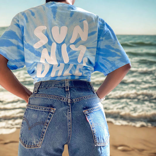 Water Flow Puff Printed Tee